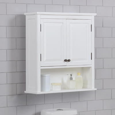 how to hang a bathroom cabinet on the wall