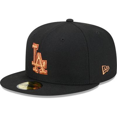 Men's New Era White/Pink Los Angeles Dodgers Chrome Rogue 59FIFTY