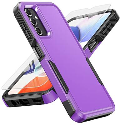 for Samsung Galaxy S23 FE Case: Dual Layer Protective Heavy Duty Cell Phone  Cover Shockproof Rugged with Screen Protector - Military Protection Bumper