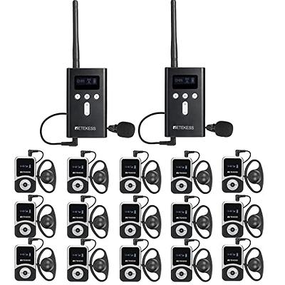 Retekess T130S Upgrade Wireless Tour Guide System, New Version of T130 ...