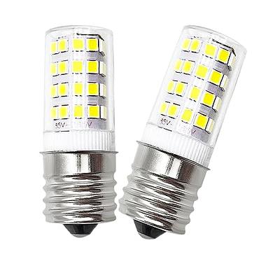 LCMLA 5304517886 LED Light Bulb E17 3.8W Replace 5304498578 KEI D28a  7297114000 7241552801 5304495326 Refrigerator Bulb Compatible with  Frigidaire Kenmore Electrolux Crosley Refrigerator