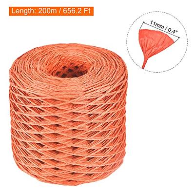 May Arts 1/8 Inch Paper Raffia Cord String Ribbon - Red - The