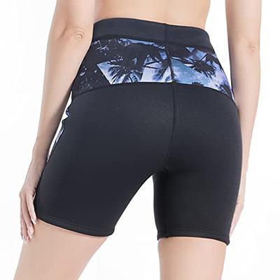 IUGA Biker Shorts Women 6 Workout Shorts Womens with Pockets High Waisted Yoga  Running Gym Spandex Compression Shorts