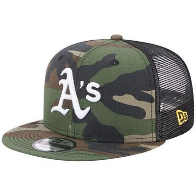 Men's New Era Camo/Olive Washington Commanders Trucker 9FIFTY