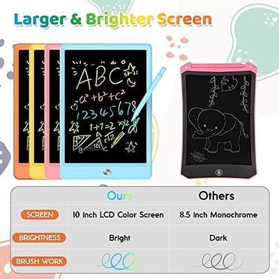 ORSEN 2 Pack LCD Writing Tablet for Kids Colorful Doodle Board
