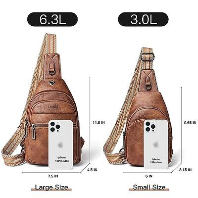 Buy STREET STUDIO Jeep Leather Sling Side Bag For Fashionable Men and  Women- Brown Color- Extra Spacious at Amazon.in