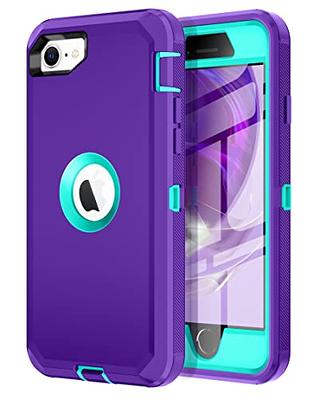 IDweel iPhone SE 2020 Case,iPhone SE 3nd Generation Case 2022,iPhone 8 & 7  Case,Full-Body Durable Shock Absorption Cover with Build in Screen