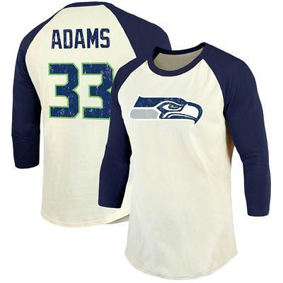 Men's Starter Green/Royal Seattle Seahawks Throwback League Raglan