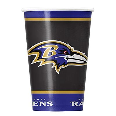 8ct NFL Pittsburgh Steelers Souvenir Plastic Cups Black