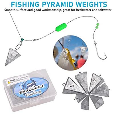 OROOTL Fishing Sinkers Disc Weights Coin Sinkers Weights Saltwater Surf  Fishing Weights Flat Fishing Sinkers and Weights Catfishing Gear Tackle Kit