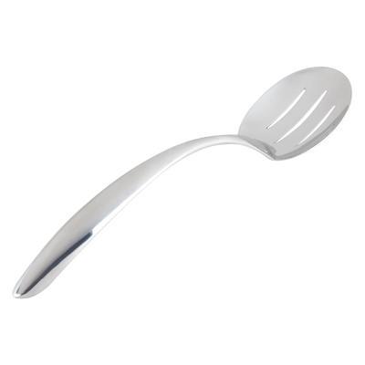 Vollrath 47169 #14 Oval Stainless Steel Squeeze Handle Disher - 2.31 oz.