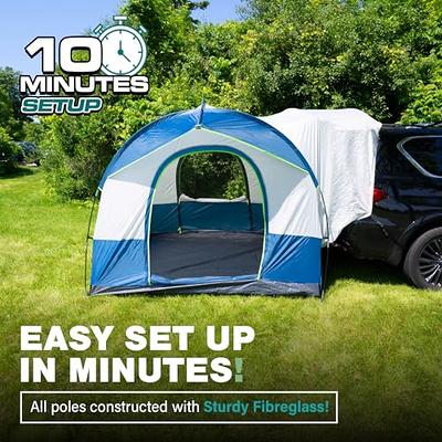 NEH Universal SUV Camping Tent - Up to 8-Person Sleeping Capacity