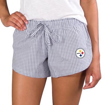 Women's Concepts Sport Black Pittsburgh Steelers Burst Tie Dye Leggings