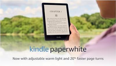  Kindle Paperwhite (8 GB) – Now with a 6.8 display and  adjustable warm light + 3 Months Free Kindle Unlimited (with auto-renewal)-  Black : Electronics