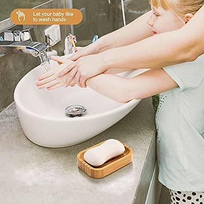 Gosmol Silicone Sponge Holder Rack Dish Soap Holder for Kitchen