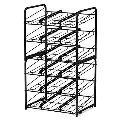 MOOACE Can Rack Organizer, 2 in 1 Can Storage Dispenser for 72 Cans, Can  Organizer for Pantry Kitchen Cabinet, White - Yahoo Shopping