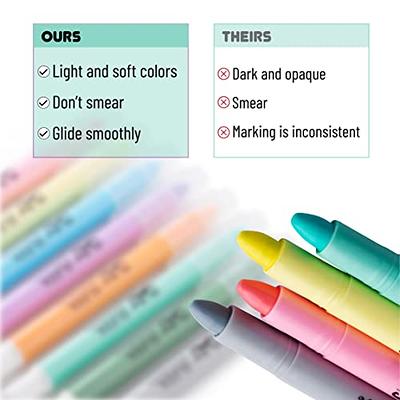 Mr. Pen No Bleed Gel Highlighter, Bible Highlighters, Assorted Colors, Pack of 20