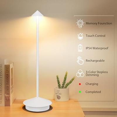 LED Rechargeable Cordless Table Lamp Outdoor Portable Desk Lamps 2