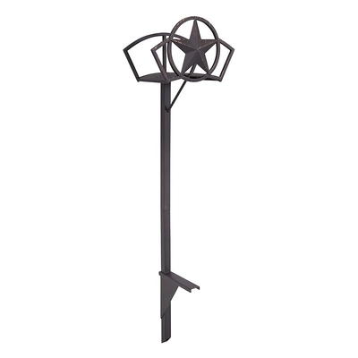  Keten Garden Hose Holder, 4-Prongs Base Freestanding