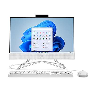 HP 2023 Newest 22-inch FHD All-in-One Desktop Computer Dual-Core