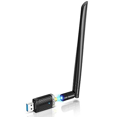  USB WiFi Adapter 1200Mbps for PC, Techkey Mini Wireless Network Adapter  USB 3.0 WiFi 802.11 ac with Dual Band 2.4GHz/300Mbps, 5GHz/866Mbps for  Desktop Laptop Windows XP/7/8/8.1/10/ Mac OS : Electronics