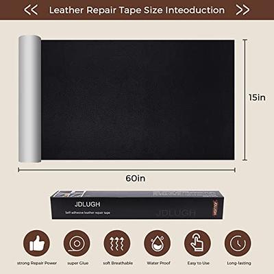 Sofa Leather Repair Patch Tape 15x60 Inch Large Self Adhesive