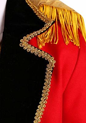  Neer 5 Pcs Adult Circus Ringmaster Costume Accessories Set  Women's Lion Tamer Costume Men Ring Master Costume Showman Costume for  Halloween Costume Circus Party Supplies : Clothing, Shoes & Jewelry