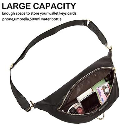 INICAT Fanny Packs for Women Men,Fashion Cute Small Sling Bag,Crossbody  Chest Bag Purse Backpack for women (A-Blue)
