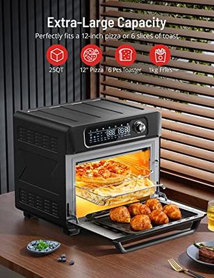 Oster 1700 W Stainless Steel Digital Toaster Oven and Air Fryer