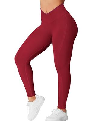 HGps8w Cropped Yoga Pants for Women Tummy Control High Waisted