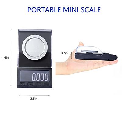 Digital Pocket Scale Electronic Weighing Scales w/ 8 Units  g/tl/dwt/gn/ozt/oz/ct/mg Mini LCD Pocket Scale w/ Calibration