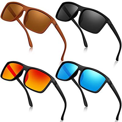 WFEANG Polarized Sunglasses for Men/Women Athletic Polyester Socks for  Women, Rectangular Vintage Sun Glasses For Men/Women(black,blue,red,brown)  - Yahoo Shopping