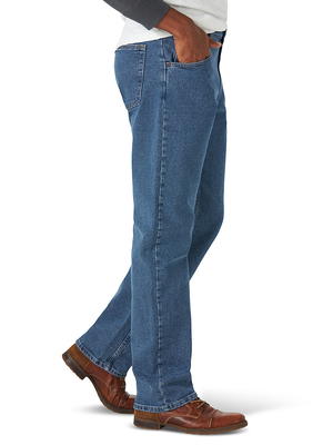 Wrangler Men's and Big Men's Regular Fit Jeans with Flex - Yahoo