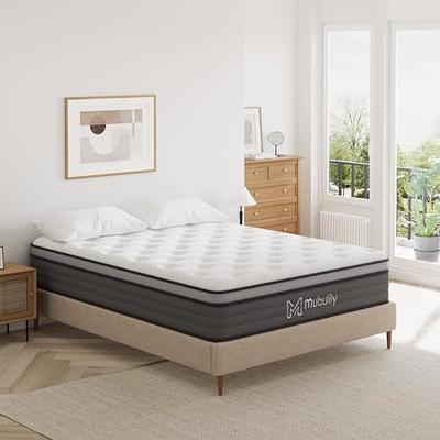Twin XL Mattress, 10 Inch Hybrid Mattress Twin XL with Individual Pocket  Springs and Pressure-Relieving Memory Foam, Breathable, Medium Firm  Mattress