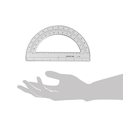 HARFINGTON Stainless Steel Ruler 24 Inch 60cm Metric English Ruler