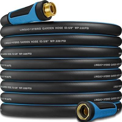 Garden Lead-in Water Hose 5/8 Inch x 5' Foot Heavy Duty Flexible Water Hose,  Garden hose Extender/Hose Reel Connector Max Pressure 150 PSI/10 BAR with  3/4 GHT Fittings - Yahoo Shopping
