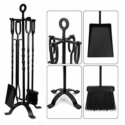 AMAGABELI GARDEN & HOME 5 Pieces Fireplace Tools Set Indoor