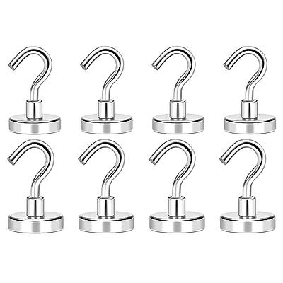 6Pcs Magnetic Hooks, 25Lbs Heavy Duty Magnetic Hooks For Hanging