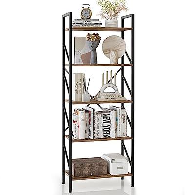 3 Tier Bookshelf,, 3 Tier Bookcase, Small Bookshelf Short Bookshelf 3 Shelf  Bookshelf, Vintage Standing Metal Frame Book Shelves - Yahoo Shopping