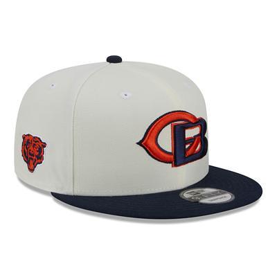 Chicago Bears 2022 NFL SIDELINE Cream-Navy Fitted Hat