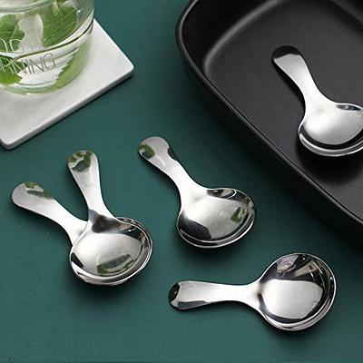 6Pcs Stainless Steel Measuring Spoon Set Seasoning Coffee Tea