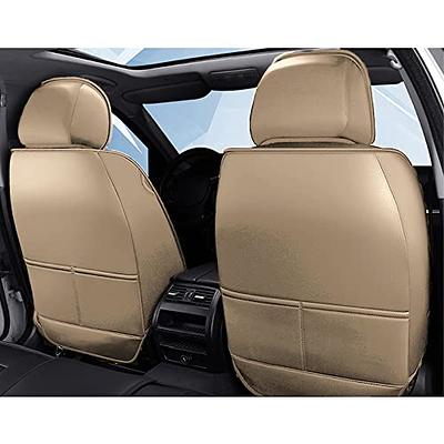 hikeaglauto Car Seat Covers Full Set, Faux Leather Seat Covers for Cars SUV  Super Breathable Universal Automotive Seat Covers Fit for Most Sedans