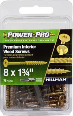 Hillman #8 x 1-1/2-in Plain Interior Binding Post Screws in the Wood Screws  department at