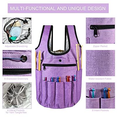 Crochet Bag, 14 Multicolor Crochet Hooks, Knitting Bag Yarn Storage  Organizer, Yarn Bag and Crochet Tote, Yarn Holder for Crocheting, Crochet  Accessories, Suppliers, Needles With Drawstring Closure - Yahoo Shopping