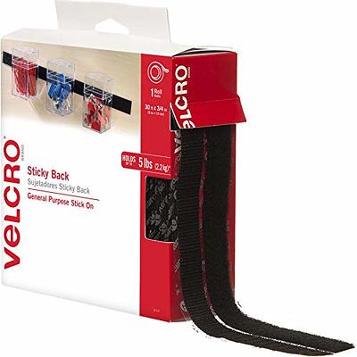 Velcro Brand - Black Sew on Hook and Loop (1 inch, 5 yards)