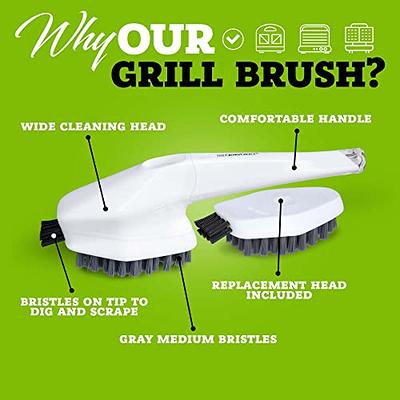 SAFER Replaceable Head Grill Brush