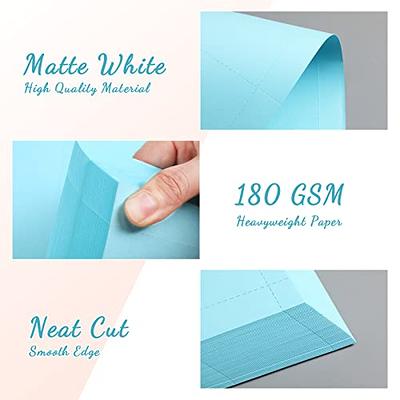 1000 Pieces Printable Business Cards, Perforated Card Stock Paper for  Inkjet and Laser Printers, 10 Cards/Sheet (3.5 x 2 In)
