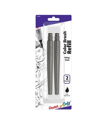 STAEDTLER 371 Pigment Arts Brush Pen Wallets Adult Colouring Fibre-tip  Colouring Pen Medium-firm Nylon Brush Tip Nib Assorted Packs 