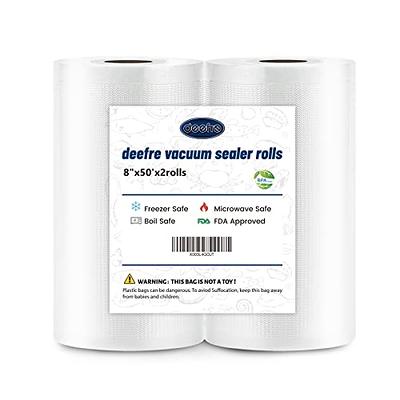 Wevac Vacuum Sealer Bags 11x16' Rolls 6 pack for Food Saver, Seal a Meal,  Weston. Commercial Grade, BPA Free, Heavy Duty, Great for vac storage, Meal  Prep or Sous Vide - Yahoo Shopping