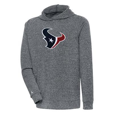 Women's Antigua White Houston Texans Victory Chenille Pullover Sweatshirt Size: Small